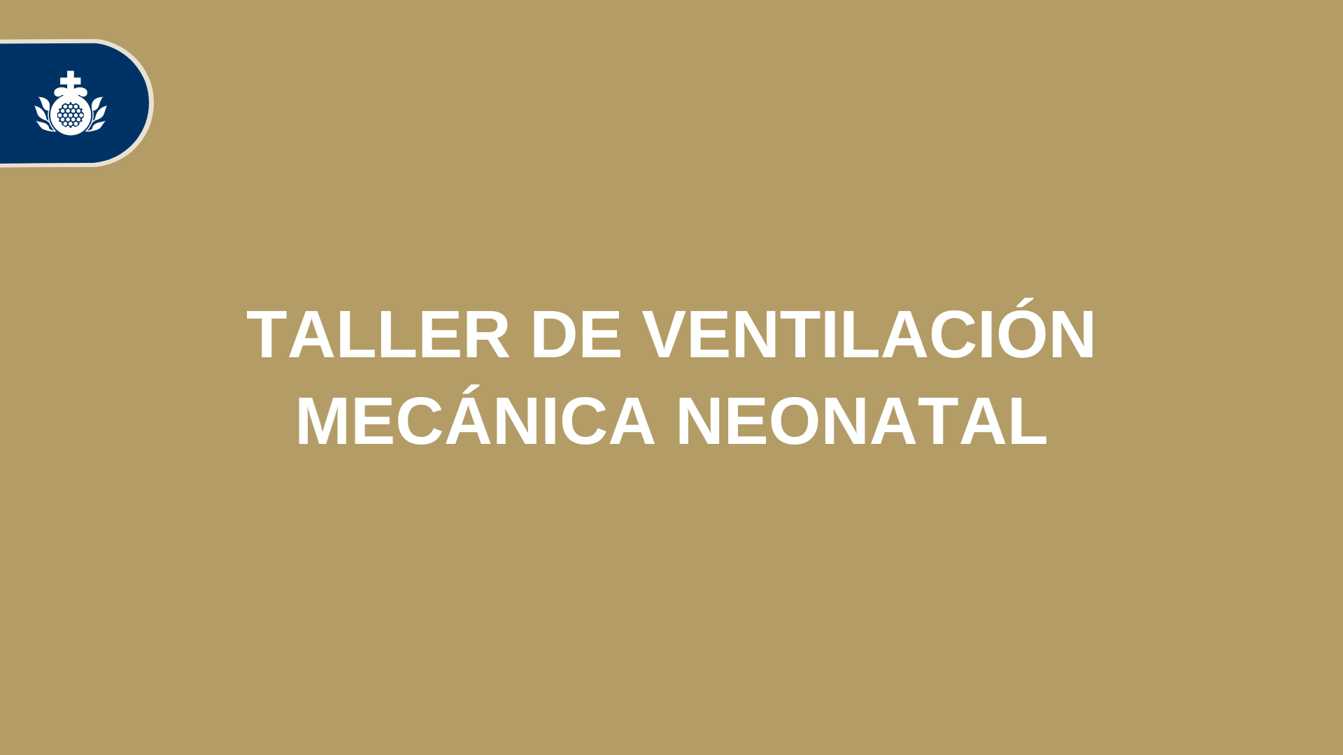 Taller de Ventilación Mecánica Neonatal